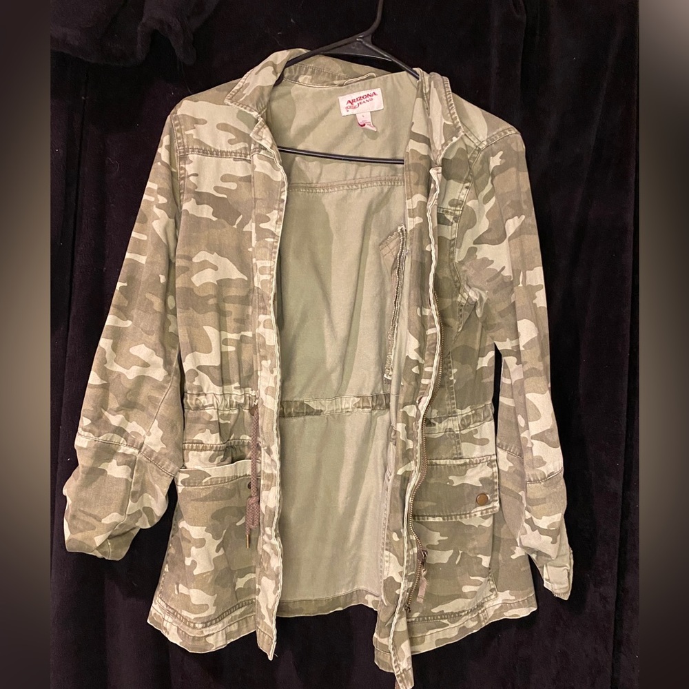 Arizona Jeans Army Jacket Size Large